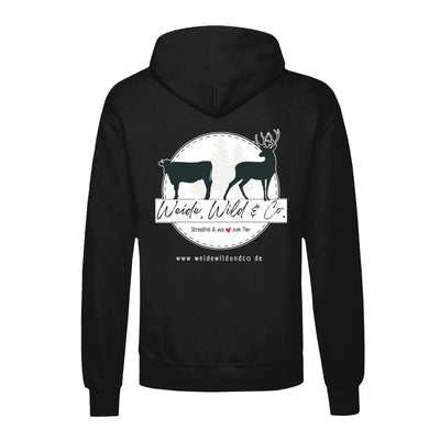 Weide, Wild & Co. Hoodie hinten bedruckt