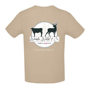 Weide, Wild & Co. T-Shirt Druck vorne und hinten