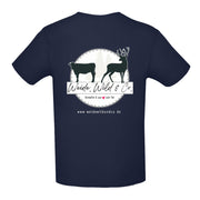 Weide, Wild & Co. T-Shirt Druck vorne und hinten