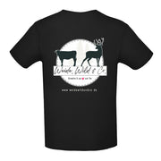 Weide, Wild & Co. T-Shirt Druck vorne und hinten