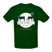 Weide, Wild & Co. T-Shirt Druck vorne und hinten