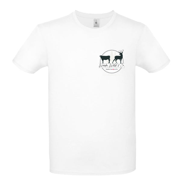 Weide, Wild & Co. T-Shirt Druck vorne und hinten