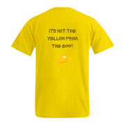 Yellow from the Egg Rückendruck