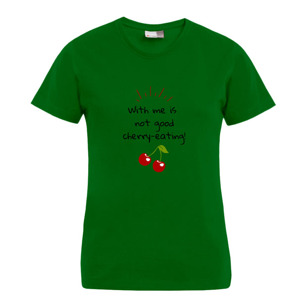Cherry eating