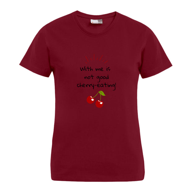 Cherry eating