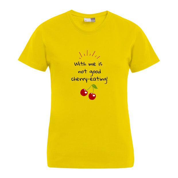 Cherry eating