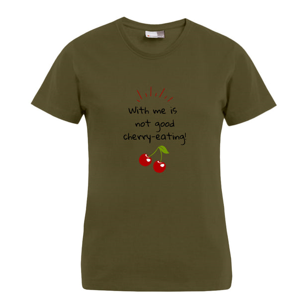 Cherry eating
