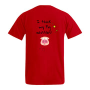 My Pig whistles Rückendruck