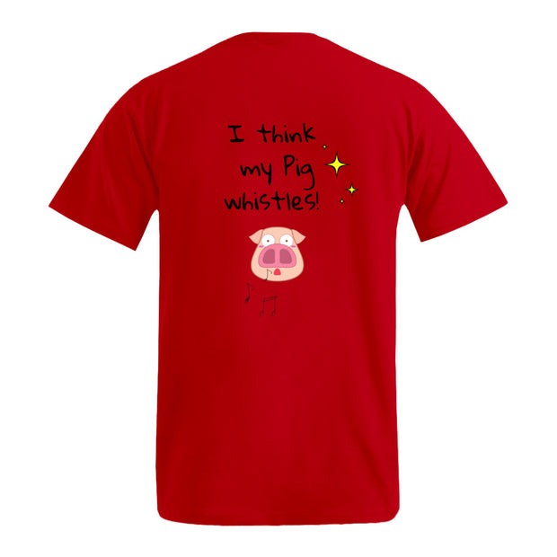 My Pig whistles Rückendruck