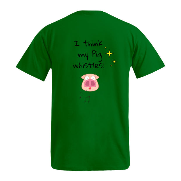 My Pig whistles Rückendruck