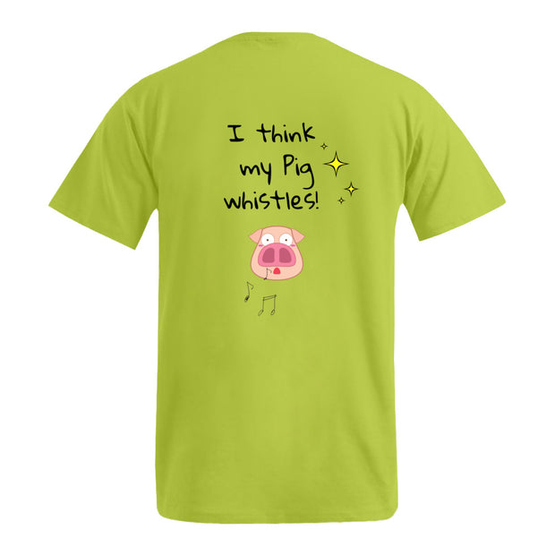 My Pig whistles Rückendruck