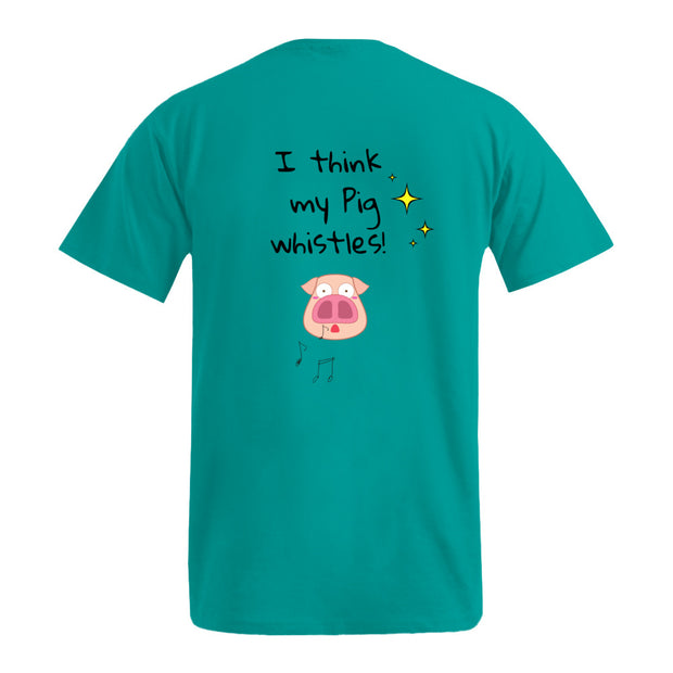 My Pig whistles Rückendruck