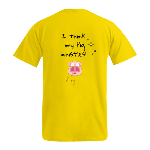 My Pig whistles Rückendruck
