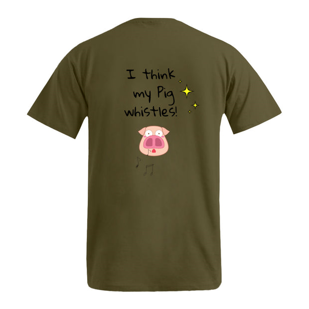 My Pig whistles Rückendruck