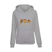 Kaputzen Hoodie "PEACE-LOVE-FALL"